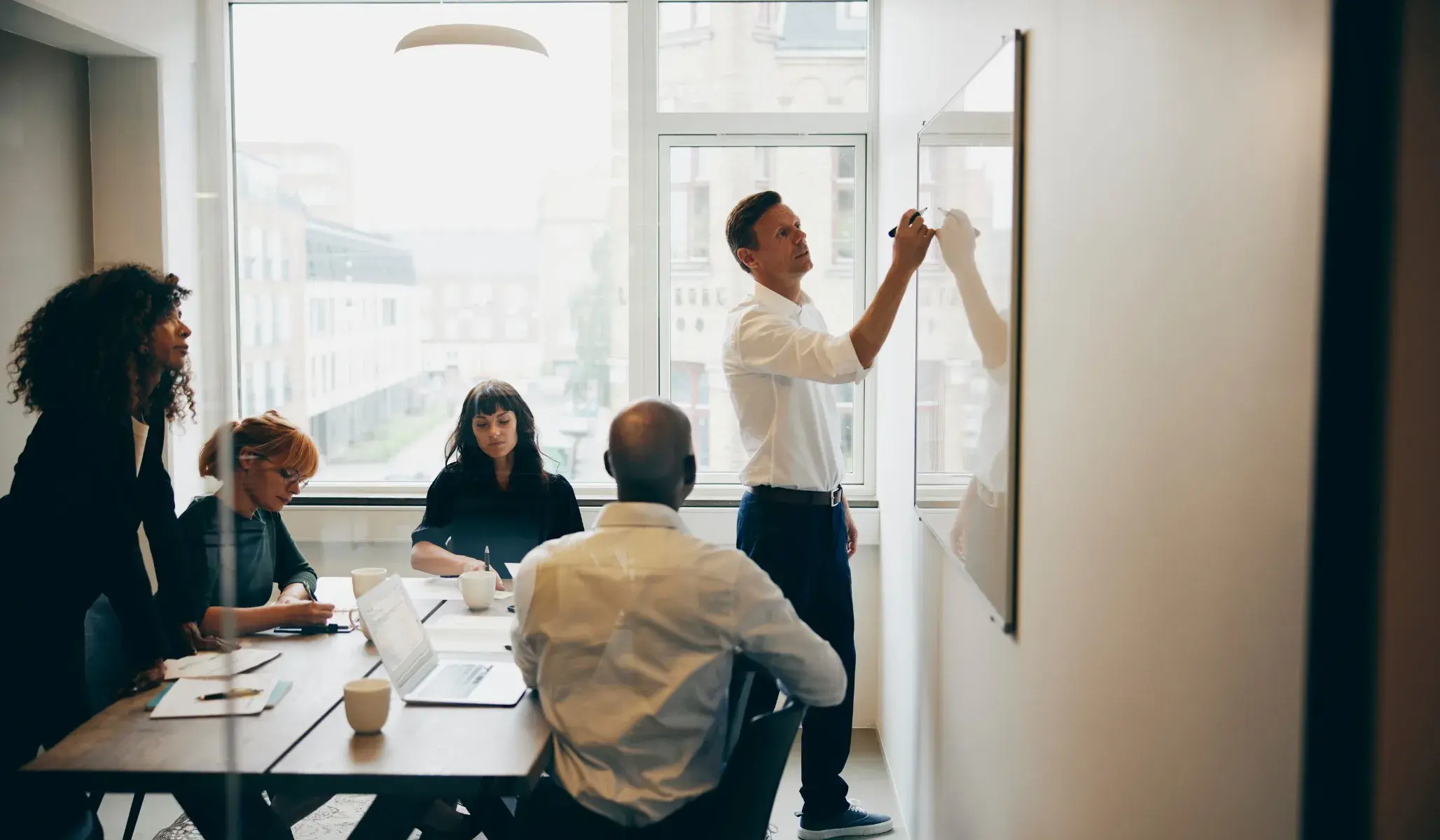 llustration d’un atelier de cadrage et planification stratégique